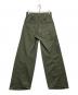 YUKI HASHIMOTO (ユウキハシモト) TWISTED WORK PANTS ツイステッドワークパンツ  カーキ サイズ:44：17000円