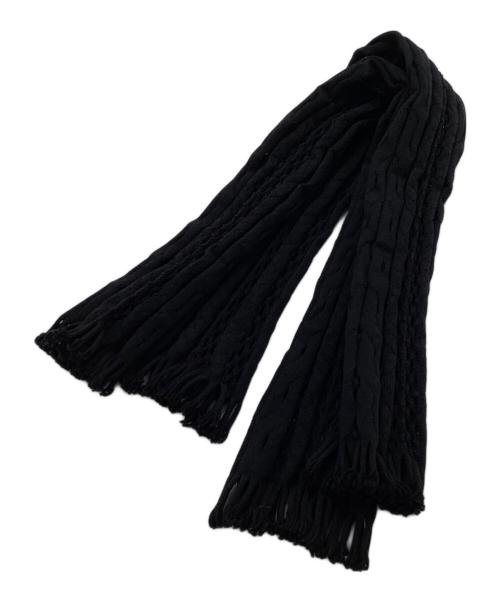 PLEATS PLEASE（プリーツプリーズ）PLEATS PLEASE (プリーツプリーズ) メッシュ織ワンピース PLEATS PLEASE ISSEI MIYAKE プリーツプリーズ イッセイミヤケ ブラック サイズ:3の古着・服飾アイテム