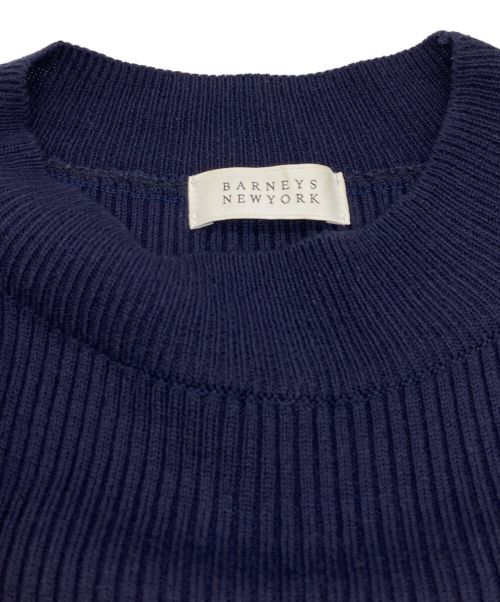 BARNEYS NEWYORK（バーニーズ・ニューヨーク）BARNEYS NEWYORK (バーニーズ・ニューヨーク) ニットワンピース ネイビー サイズ:Fの古着・服飾アイテム