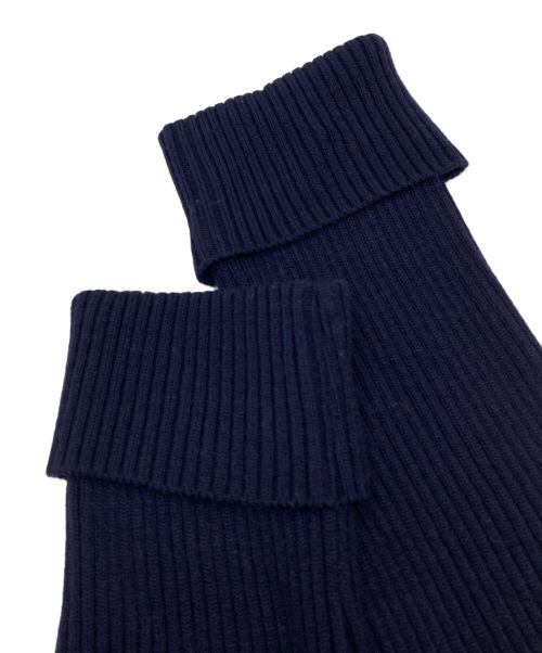 BARNEYS NEWYORK（バーニーズ・ニューヨーク）BARNEYS NEWYORK (バーニーズ・ニューヨーク) ニットワンピース ネイビー サイズ:Fの古着・服飾アイテム