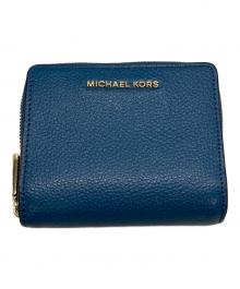 MICHAEL KORS（マイケル・コース）の古着「2つ折り財布」｜ブルー