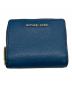 MICHAEL KORS（マイケルコース）の古着「2つ折り財布」｜ブルー