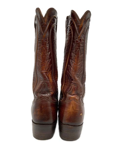 LUCCHESE（ルケーシー）LUCCHESE (ルケーシー) ウェスタンブーツ ブラウン サイズ:7Bの古着・服飾アイテム