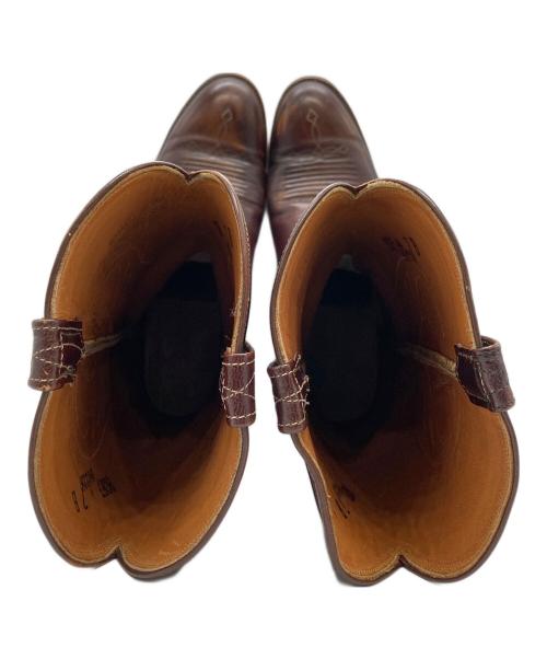LUCCHESE（ルケーシー）LUCCHESE (ルケーシー) ウェスタンブーツ ブラウン サイズ:7Bの古着・服飾アイテム