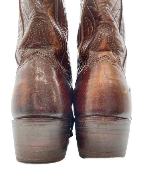 LUCCHESE（ルケーシー）LUCCHESE (ルケーシー) ウェスタンブーツ ブラウン サイズ:7Bの古着・服飾アイテム