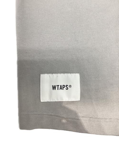 WTAPS（ダブルタップス）WTAPS (ダブルタップス) イアン ラグラン ロングスリーブカットソー グレー×グリーン サイズ:Lの古着・服飾アイテム