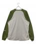 WTAPS (ダブルタップス) イアン ラグラン ロングスリーブカットソー グレー×グリーン サイズ:L：13000円