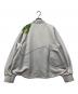 UN3D. (アンスリード) LINE ART BZ ラインアートサテンブルゾン グレー サイズ:F：25000円
