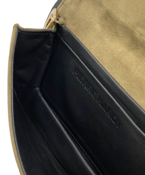 PIERRE HARDY（ピエールアルディ）PIERRE HARDY (ピエールアルディ) ミニアルファ2WAYショルダーバッグ カーキ×ブラックの古着・服飾アイテム