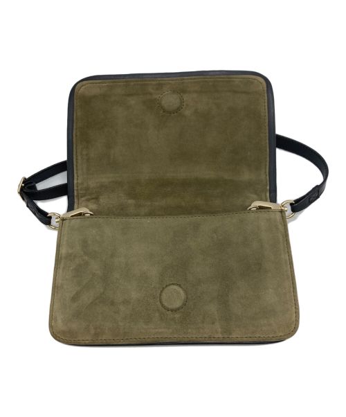 PIERRE HARDY（ピエールアルディ）PIERRE HARDY (ピエールアルディ) ミニアルファ2WAYショルダーバッグ カーキ×ブラックの古着・服飾アイテム