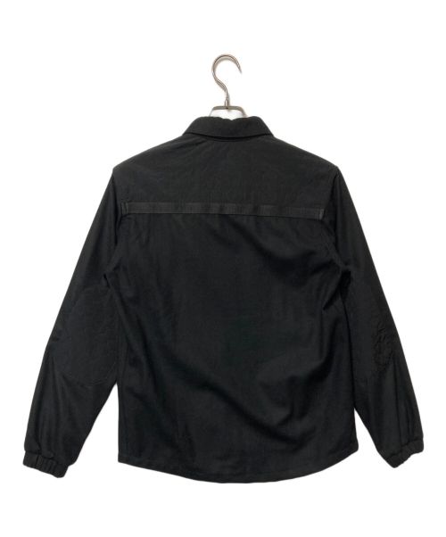 EMPORIO ARMANI（エンポリオアルマーニ）EMPORIO ARMANI (エンポリオアルマーニ) ナイロンウールスイッチジャケット ブラック サイズ:XSの古着・服飾アイテム