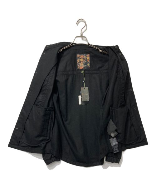 EMPORIO ARMANI（エンポリオアルマーニ）EMPORIO ARMANI (エンポリオアルマーニ) ナイロンウールスイッチジャケット ブラック サイズ:XSの古着・服飾アイテム