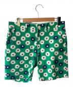 PEARLY GATESパーリーゲイツ）の古着「ハーフパンツ」｜グリーン