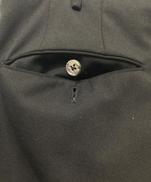 PT TORINO（ピーティートリノ）PT TORINO (ピーティートリノ) テクノウォッシャブルウール TRAVEL トラベル ノープリーツスラックス ブラック サイズ:50の古着・服飾アイテム