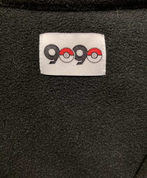 9090（9090）9090 (9090) pokemon (ポケモン) ハーフジップフリースジャケット ブラック サイズ:XLの古着・服飾アイテム