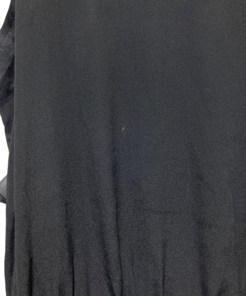 Les Copains（レコパン）Les Copains (レコパン) ノースリーブシルクワンピース ブラック サイズ:44の古着・服飾アイテム