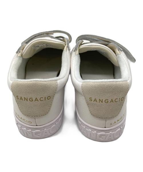 Sangacio（サンガッチョ）Sangacio (サンガッチョ) にゅ～ずローカットスニーカー ホワイト サイズ:23cmの古着・服飾アイテム