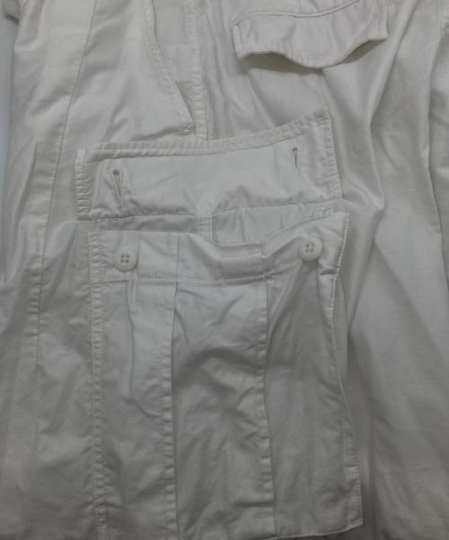 Needles（ニードルズ）Needles (ニードルズ) BDU H.D.pants カーゴパンツ ホワイト サイズ:１の古着・服飾アイテム