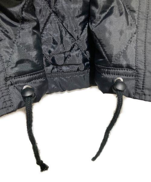 WHITE MOUNTAINEERING（ホワイトマウンテ二アニング）WHITE MOUNTAINEERING (ホワイトマウンテ二アニング) メッシュカモデザインコーチジャケット ブラック サイズ:Sの古着・服飾アイテム