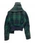 DSQUARED2 (ディースクエアード) マフラー付チェックジャケット グリーン サイズ:42：10000円