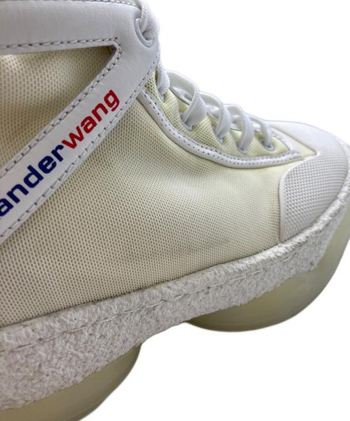 ALEXANDER WANG（アレキサンダー・ワン）ALEXANDER WANG (アレキサンダーワン) ハイカットスニーカー アイボリー サイズ:38の古着・服飾アイテム
