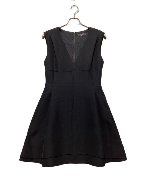 FOXEY（フォクシー）FOXEY (フォクシー) ノースリーブワンピース ブラック サイズ:Lの古着・服飾アイテム