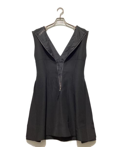 FOXEY（フォクシー）FOXEY (フォクシー) ノースリーブワンピース ブラック サイズ:Lの古着・服飾アイテム