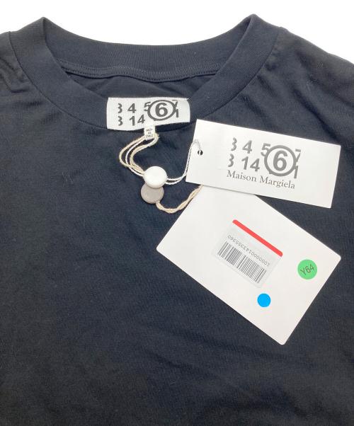 MM6 Maison Margiela（エムエムシックスメゾンマルジェラ）MM6 Maison Margiela (エムエムシックスメゾンマルジェラ) ドッキングTシャツ ホワイト×ブラック サイズ:Sの古着・服飾アイテム