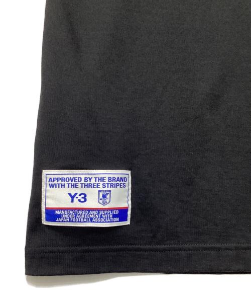 Y-3（ワイスリー）Y-3 (ワイスリー) JFA サッカー日本代表 半袖Tシャツ ブラック サイズ:Mの古着・服飾アイテム