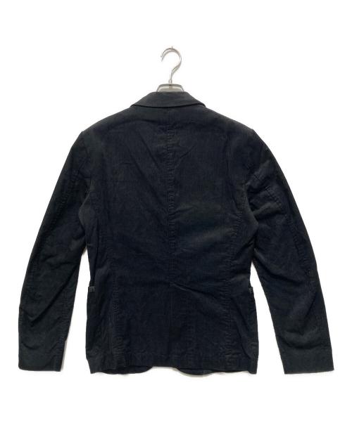 DIESEL（ディーゼル）DIESEL (ディーゼル) コーデュロイテーラードジャケット ブラック サイズ:Mの古着・服飾アイテム