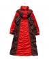 ISSEY MIYAKE (イッセイミヤケ) ISSEY MIYAKE ナイロンパラシュートコート オーバーサイズ レッド×ブラウン サイズ:2：15000円