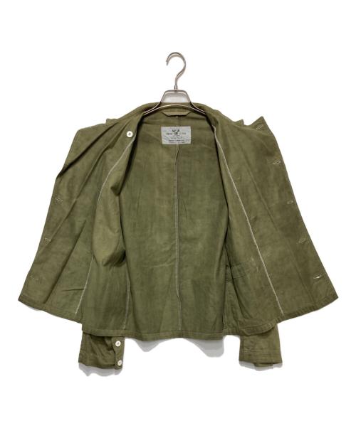 Sweden Army（スウェーデン軍）Sweden Army (スウェーデン軍) コックジャケット カーキ サイズ:Ｍの古着・服飾アイテム