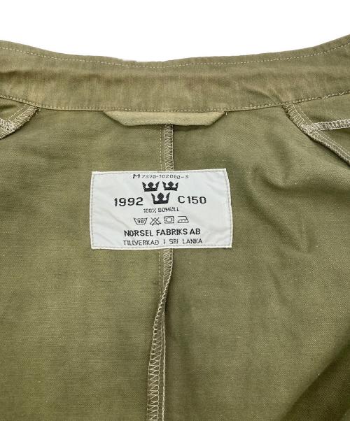 Sweden Army（スウェーデン軍）Sweden Army (スウェーデン軍) コックジャケット カーキ サイズ:Ｍの古着・服飾アイテム