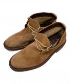 Alden×TOMORROW LANDオールデン×トゥモローランド）の古着「チャッカーブーツ / UNLINED CHUKKA BOOT / アンラインドチャッカブーツ」｜ブラウン