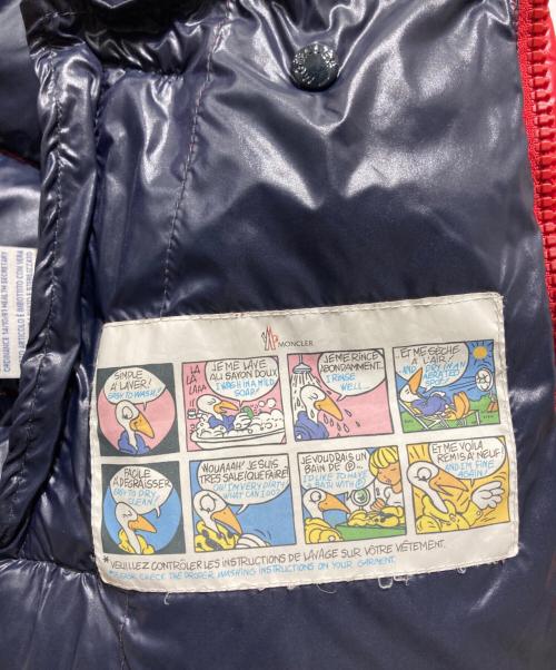 MONCLER（モンクレール）MONCLER (モンクレール) ダウンジャケット / EVER GIUBBOTTO レッド サイズ:2の古着・服飾アイテム