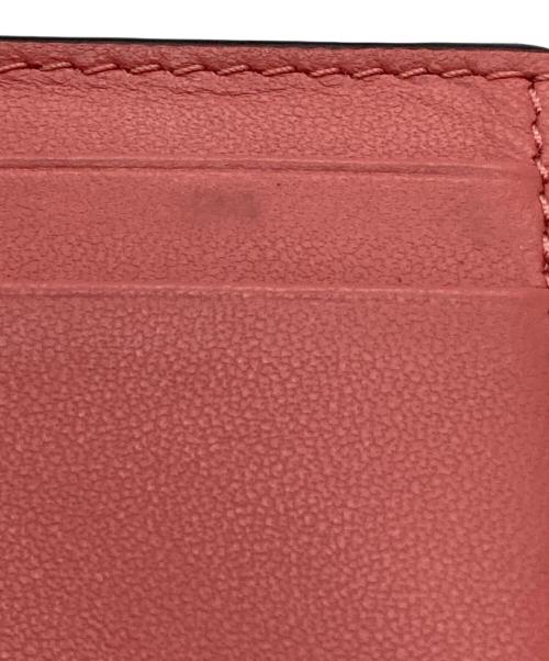 Christian Dior（クリスチャン ディオール）Christian Dior (クリスチャン ディオール) Saddleコンパクトウォレット ピンクの古着・服飾アイテム