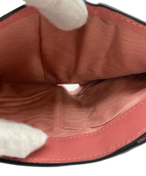 Christian Dior（クリスチャン ディオール）Christian Dior (クリスチャン ディオール) Saddleコンパクトウォレット ピンクの古着・服飾アイテム