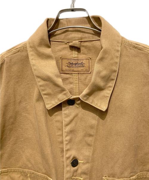 LEVI'S（リーバイス）LEVI'S (リーバイス) カバーオール ブラウン サイズ:38の古着・服飾アイテム