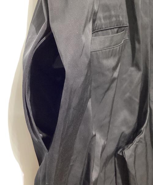 UN3D.（アンスリード）UN3D. (アンスリード) ビッグパンツオールインワン ブラック サイズ:Sの古着・服飾アイテム