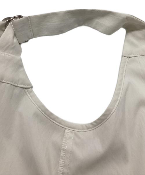 UN3D.（アンスリード）UN3D. (アンスリード) タックロングシャツキャミワンピース ホワイト サイズ:38の古着・服飾アイテム