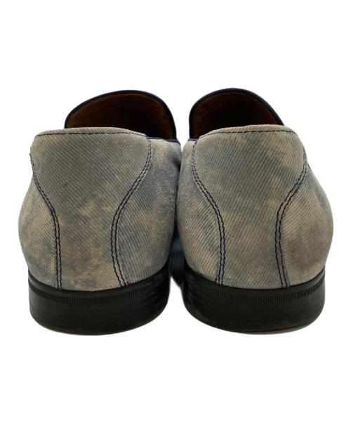 JIMMY CHOO（ジミーチュウ）JIMMY CHOO (ジミーチュウ) タッセルシューズ インディゴ サイズ:43の古着・服飾アイテム