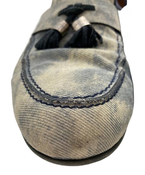 JIMMY CHOO（ジミーチュウ）JIMMY CHOO (ジミーチュウ) タッセルシューズ インディゴ サイズ:43の古着・服飾アイテム