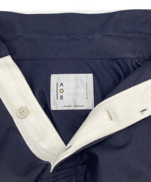 ADULT ORIENTED ROBES（アダルトオリエンテッドローブス）ADULT ORIENTED ROBES (アダルトオリエンテッドローブス) プルオーバーシャツ ネイビー サイズ:5の古着・服飾アイテム