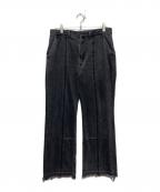 Rich Iリッチアイ）の古着「デニムパンツ」｜ブラック
