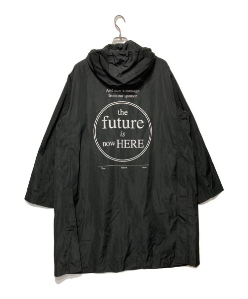 DIESEL（ディーゼル）DIESEL (ディーゼル) HARDCORE A3STH3TICナイロンコート ブラック サイズ:Mの古着・服飾アイテム