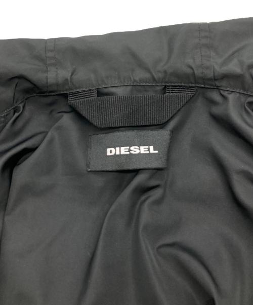 DIESEL（ディーゼル）DIESEL (ディーゼル) HARDCORE A3STH3TICナイロンコート ブラック サイズ:Mの古着・服飾アイテム