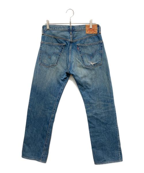 LEVI'S（リーバイス）LEVI'S (リーバイス) JUNYA WATANABE COMME des GARCONS (ジュンヤワタナベ コムデギャルソン) 綿デニム製品加工501 1947年モデルカスタマイズ ブルー サイズ:Ｓの古着・服飾アイテム