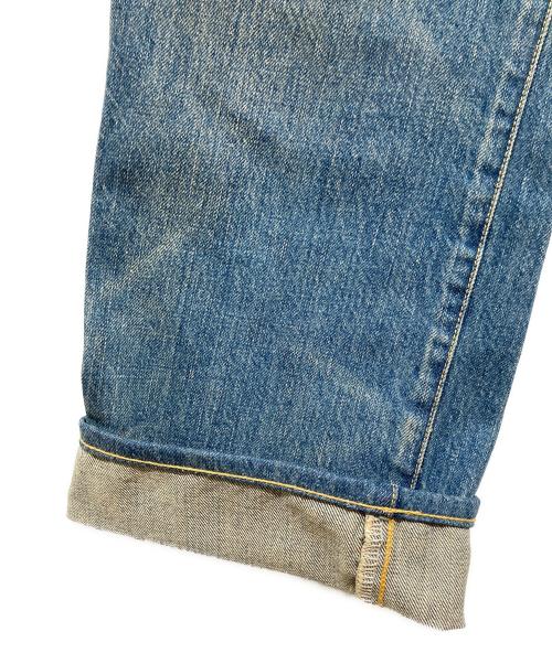 LEVI'S（リーバイス）LEVI'S (リーバイス) JUNYA WATANABE COMME des GARCONS (ジュンヤワタナベ コムデギャルソン) 綿デニム製品加工501 1947年モデルカスタマイズ ブルー サイズ:Ｓの古着・服飾アイテム