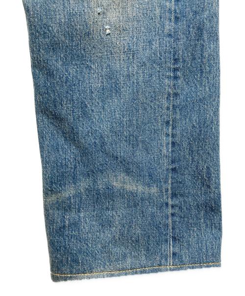 LEVI'S（リーバイス）LEVI'S (リーバイス) JUNYA WATANABE COMME des GARCONS (ジュンヤワタナベ コムデギャルソン) 綿デニム製品加工501 1947年モデルカスタマイズ ブルー サイズ:Ｓの古着・服飾アイテム