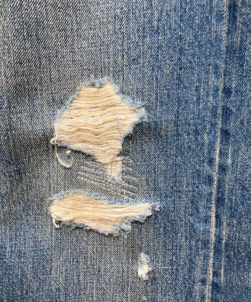 LEVI'S（リーバイス）LEVI'S (リーバイス) JUNYA WATANABE COMME des GARCONS (ジュンヤワタナベ コムデギャルソン) 綿デニム製品加工501 1947年モデルカスタマイズ ブルー サイズ:Ｓの古着・服飾アイテム